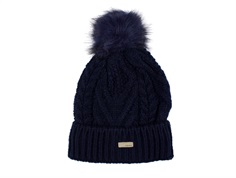 Name It dark sapphire beanie hat acrylic/cotton